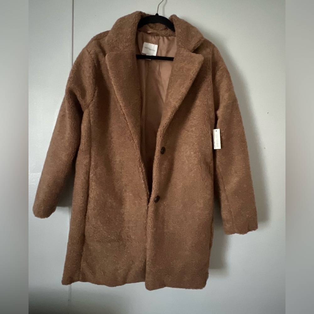 Daily Ritual Brown Teddy Jacket - Picture 6 of 8